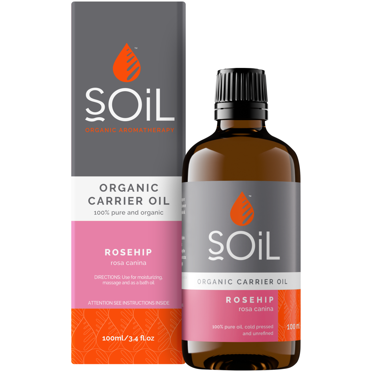 Organic Rosehip Oil (Rosa Canina) 100ml