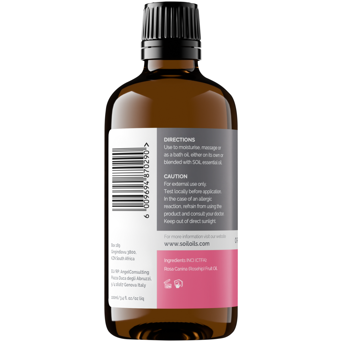 Organic Rosehip Oil (Rosa Canina) 100ml