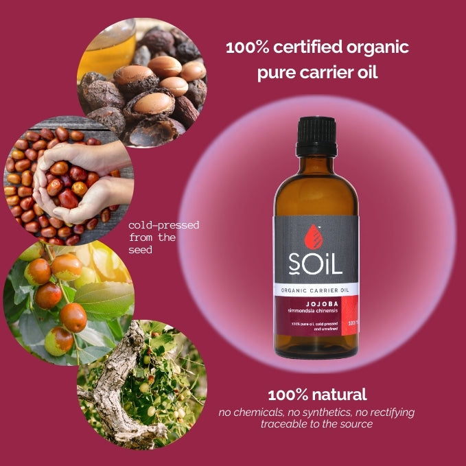 Organic Jojoba Oil (Simmondsia Chenensis) 30ml