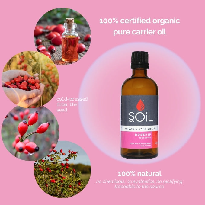 Organic Rosehip Oil (Rosa Canina) 100ml